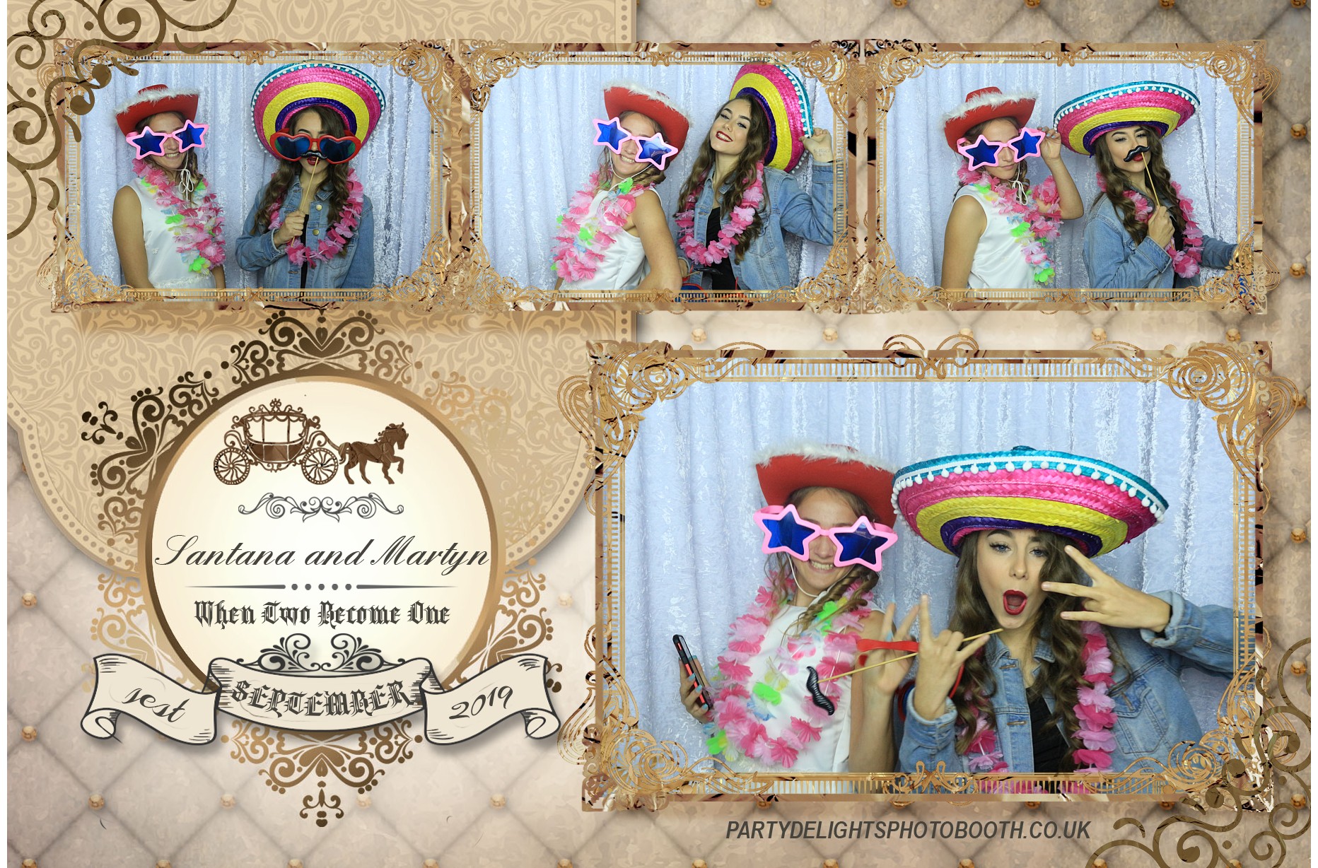 Martyn and Santana’s Wedding - Prints | View more photos from the event at gallery.partydelightsphotobooth.co.uk/u/PartyDelightsPhotoBooth/Martyn-and-Santana’s-Wedding-Prints